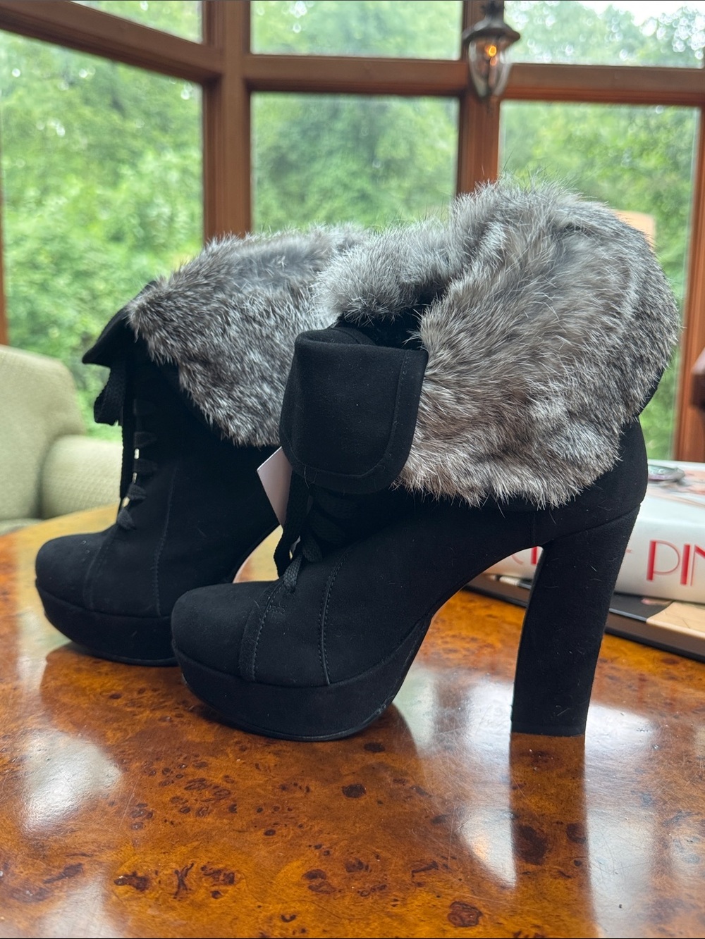 Carlo Pazolini Heeled Fur Boots